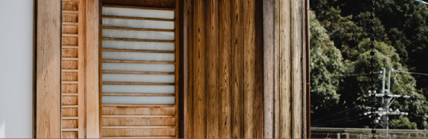 Entrance to a traditional Japanese home